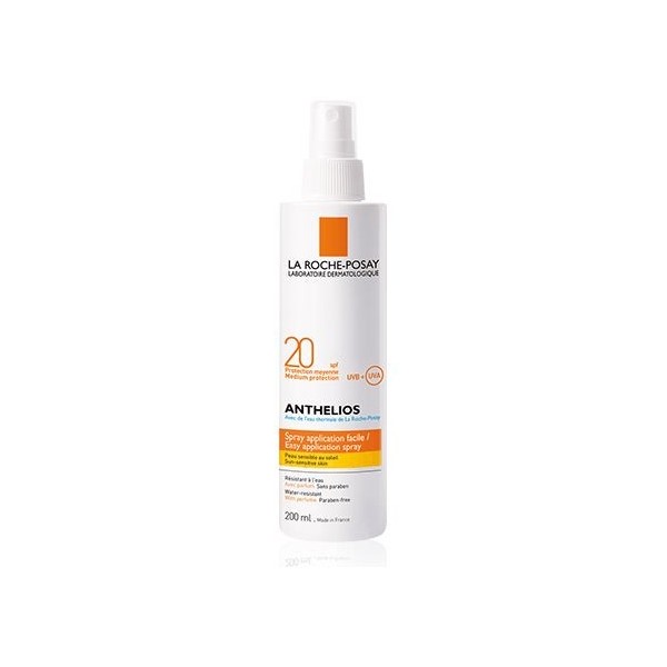 La Roche-posay Anthelios Spf20+ Proteccion Media Spray 200ml
