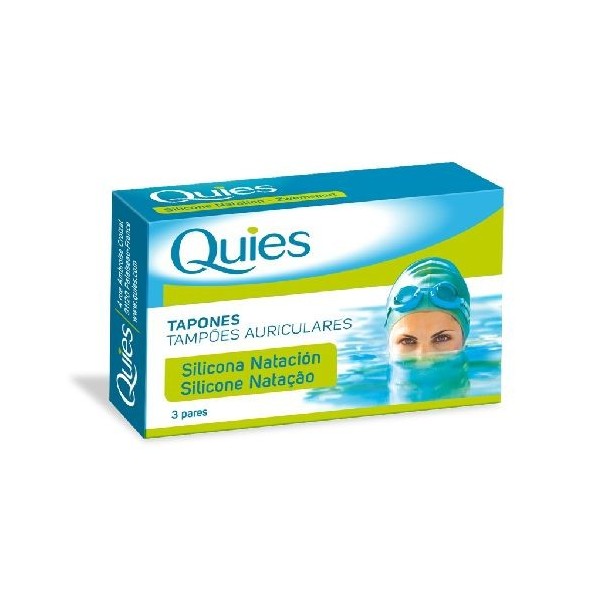 Quies Tapones Oídos Natión Silicona 6uds