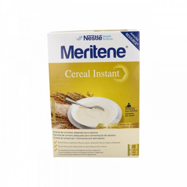 Meritene Cereal Instant Cereal Crema de Arroz 600gr