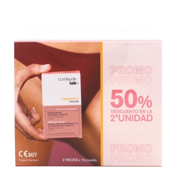 Cumlaude Prebiotic Duplo 2x10 Ovulos
