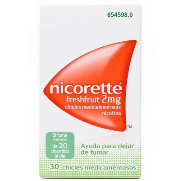 Niorette Freshfruit 2mg 30 Chicles Medicamentosos
