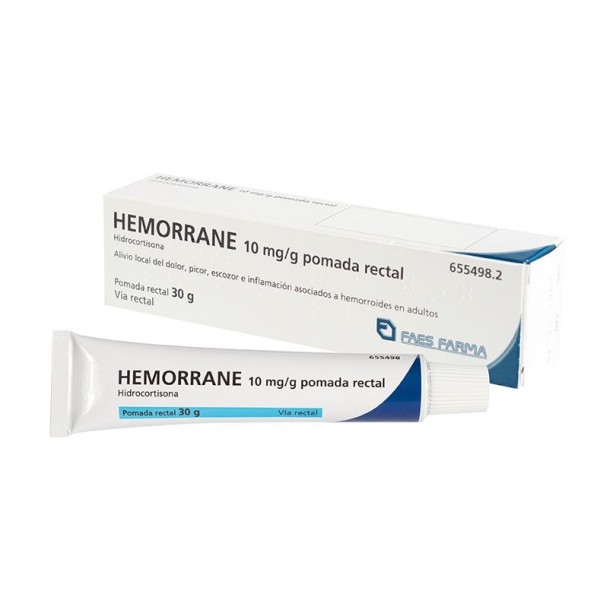 Hemorrane 1% Pomada Rectal 30 G