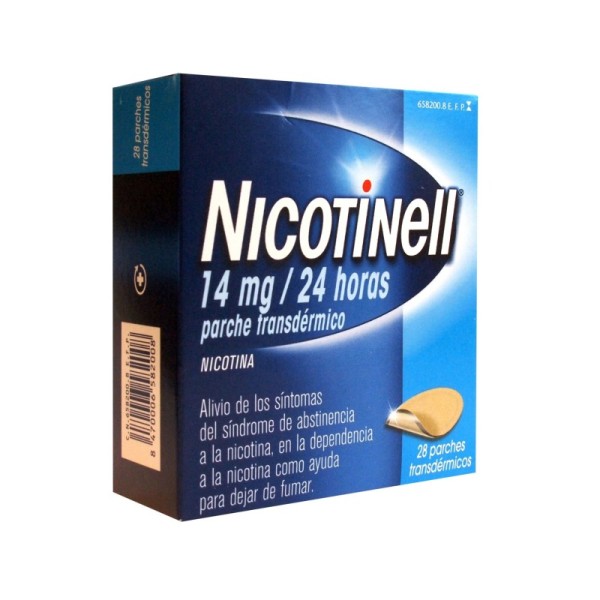 Nicotinell 14 Mg-24h 28 Parches Transdérmicos