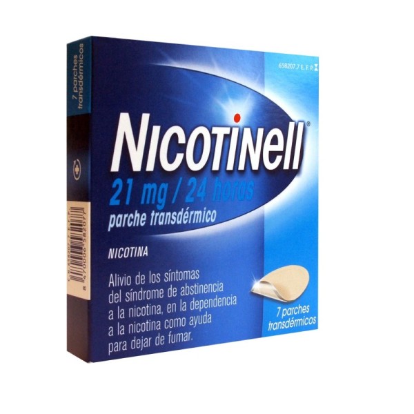 Nicotinell 21 Mg-24h 7 Parches Transdérmicos