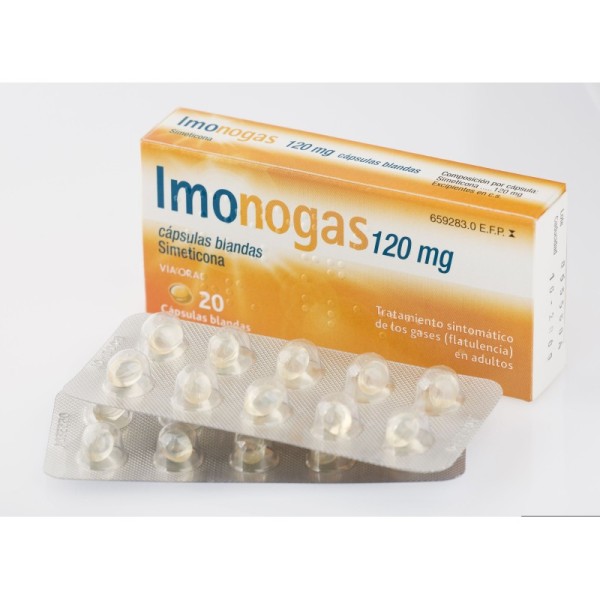 Imonogas 120 Mg Cápsulas Blandas, 20 Cápsulas Blandas