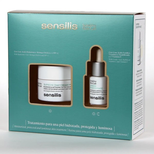 Sensilis Supreme Pack Crema Dia Spf 15 + Supreme Booster Serum 15ml Regalo