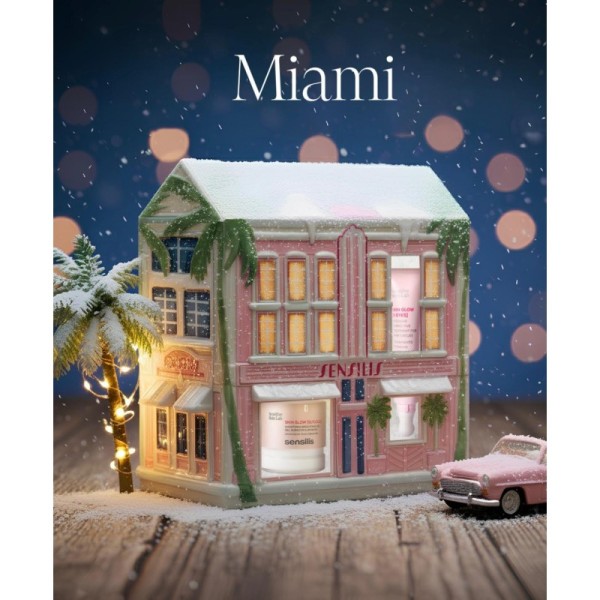 Sensilis Cofre Skin Glow Gycolic 50ml + Skin Glow K-eyes 15ml- Miami