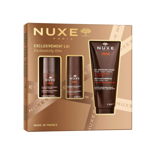 Nuxe Men Cofre Ultra Men Desodorante + Hidratante + Gel Ducha