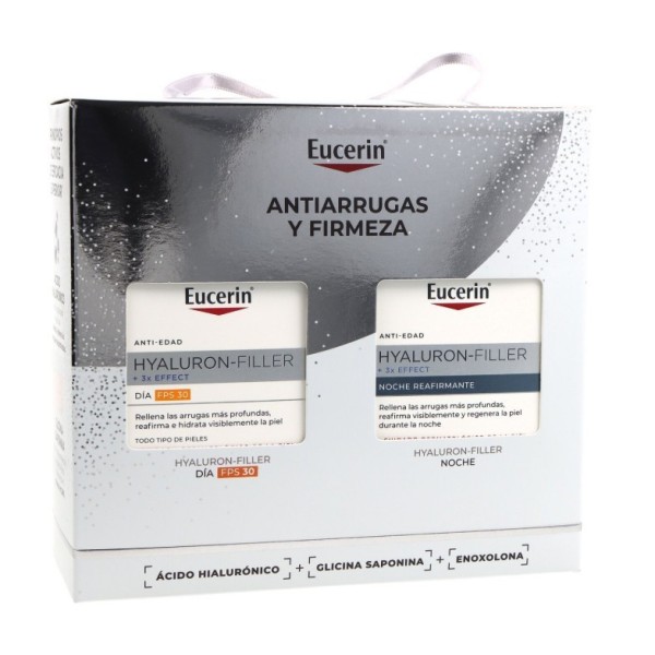 Eucerin Cofre Hyaluron Filler Dia Fps 30 + Hyaluron Filler Noche Reafirmante