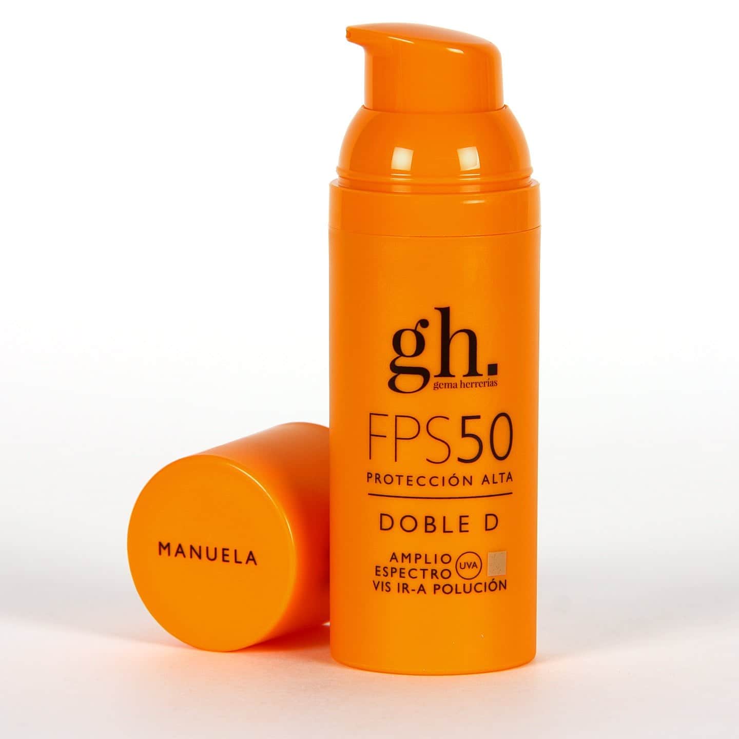 Gema Herrerias Doble D FPS50 Color Dorado Manuela 50ml