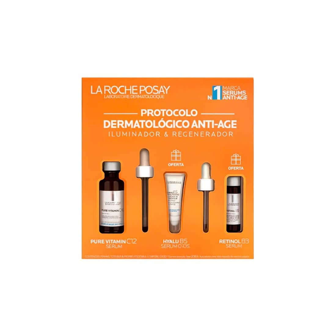 La Roche-Posay Cofre Protocolo Iluminador y Regenerador